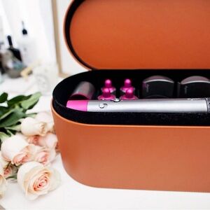 Dyson Airwrap Multi-Styler– Nickel/Fuchsia w Case – Gently Used